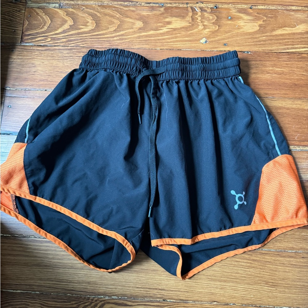 Orange theory running shorts! Size medium